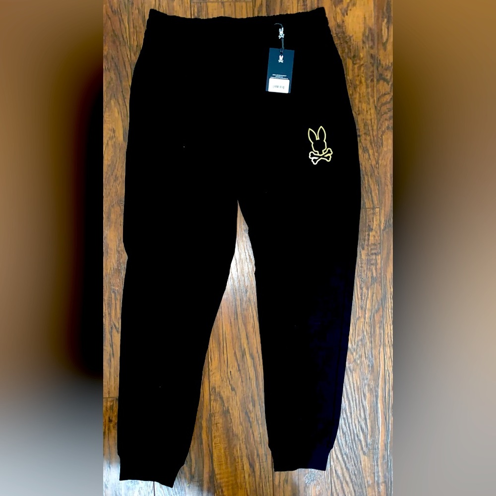 Brand new Psycho Bunny Womens Beaumont metallic HD sweatpants